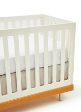 Saia Cama Infantil Linho - Cinza